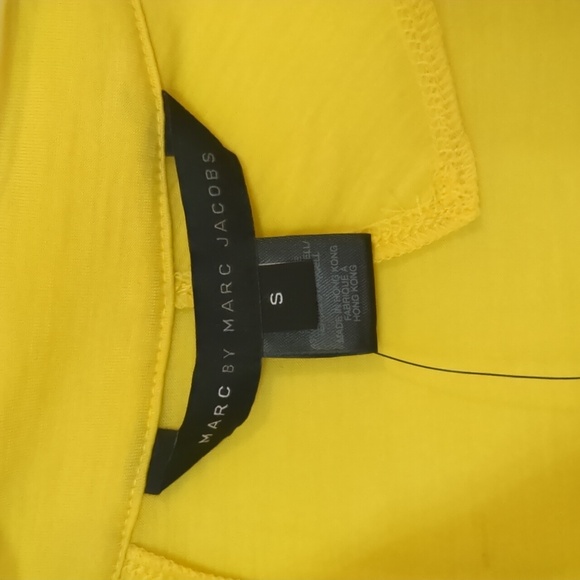 Marc by Marc Jacobs lightweight wool blend ruffle top Sz S (fits bigger) - Picture 3 of 10